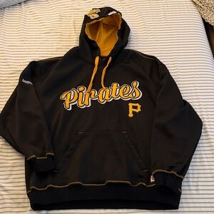 Stitches Pirates Black and Gold Hoodie